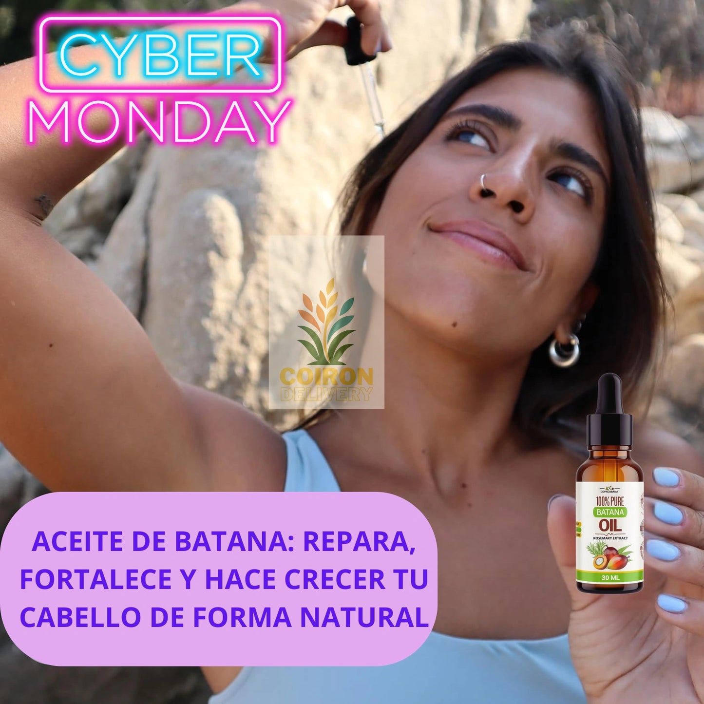 Aceite Batana Crecimiento Cabello 30 ml