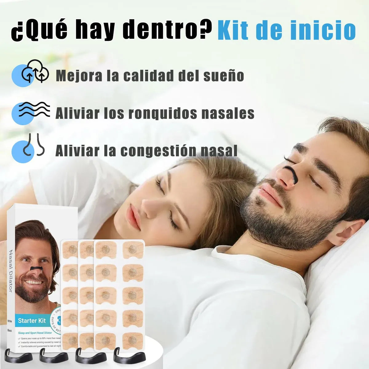 Tiras Nasales Magnética X2