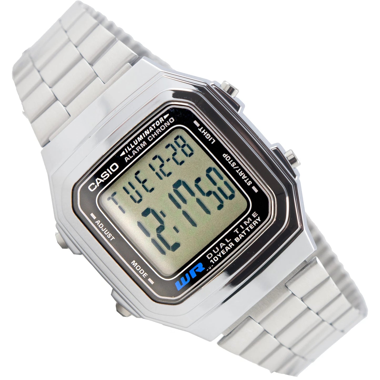 RELOJ CASIO VINTAGE DIGITAL METAL A-178WA-1