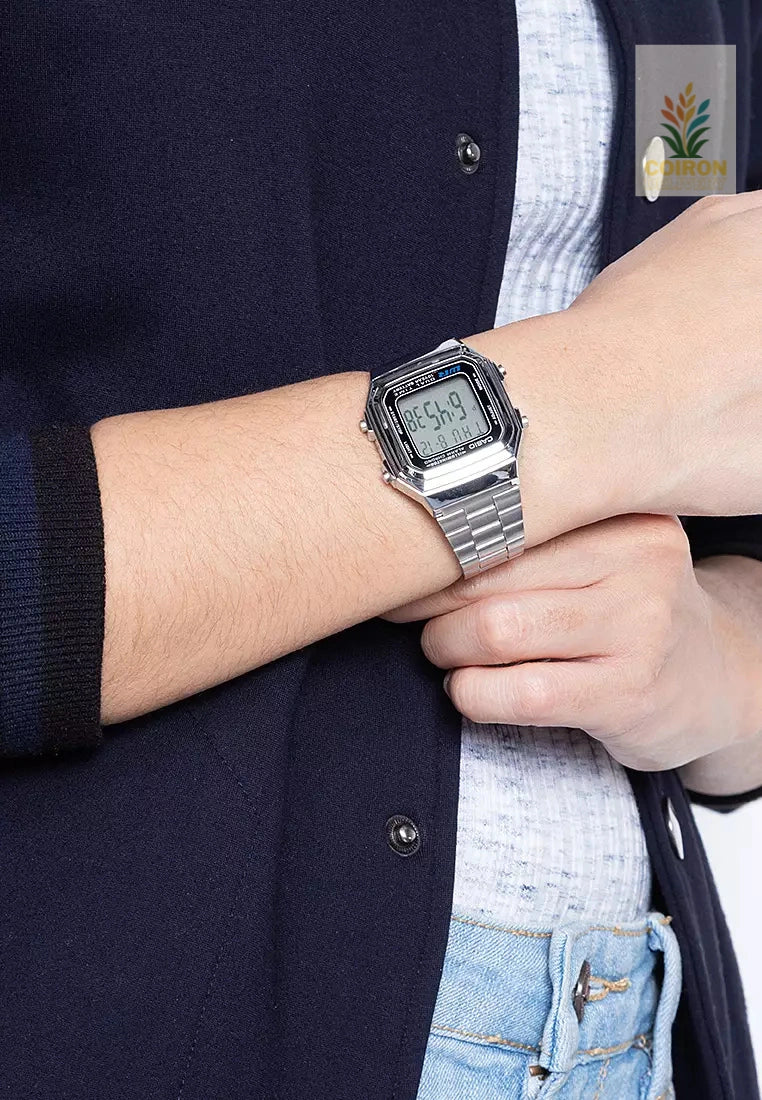 RELOJ CASIO VINTAGE DIGITAL METAL A-178WA-1