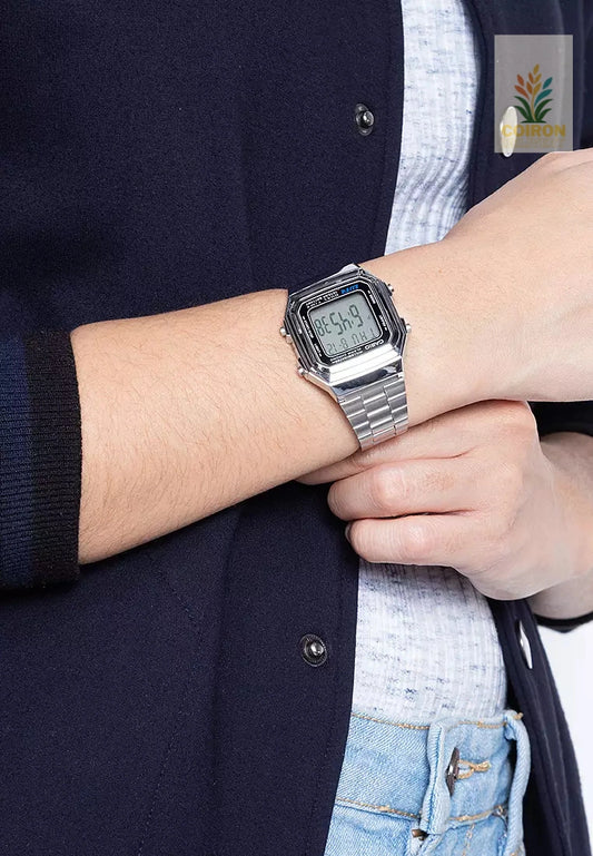 RELOJ CASIO VINTAGE DIGITAL METAL A-178WA-1