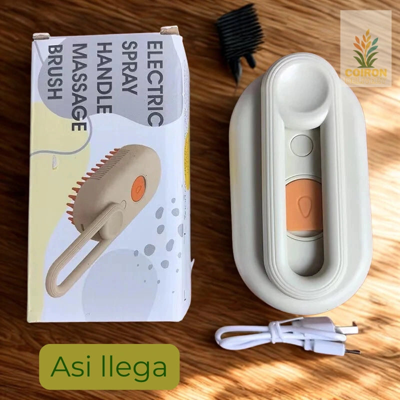 Cepillo de vapor 3 en 1 para Mascotas