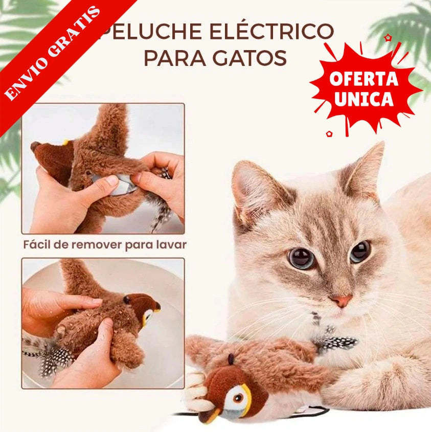 PELUCHE ELÉCTRICO PARA GATOS