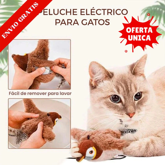 PELUCHE ELÉCTRICO PARA GATOS