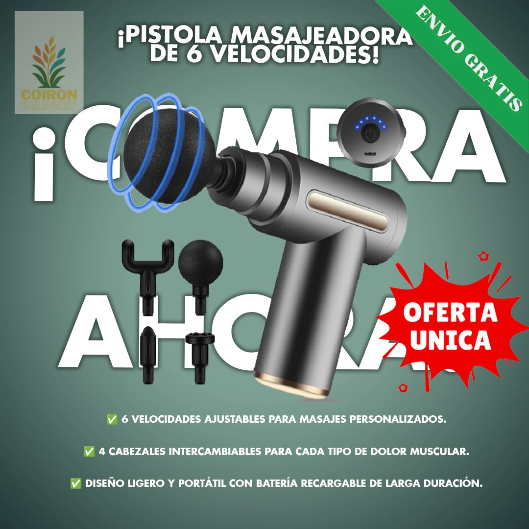 Pistola Masajeadora  Gun surtido