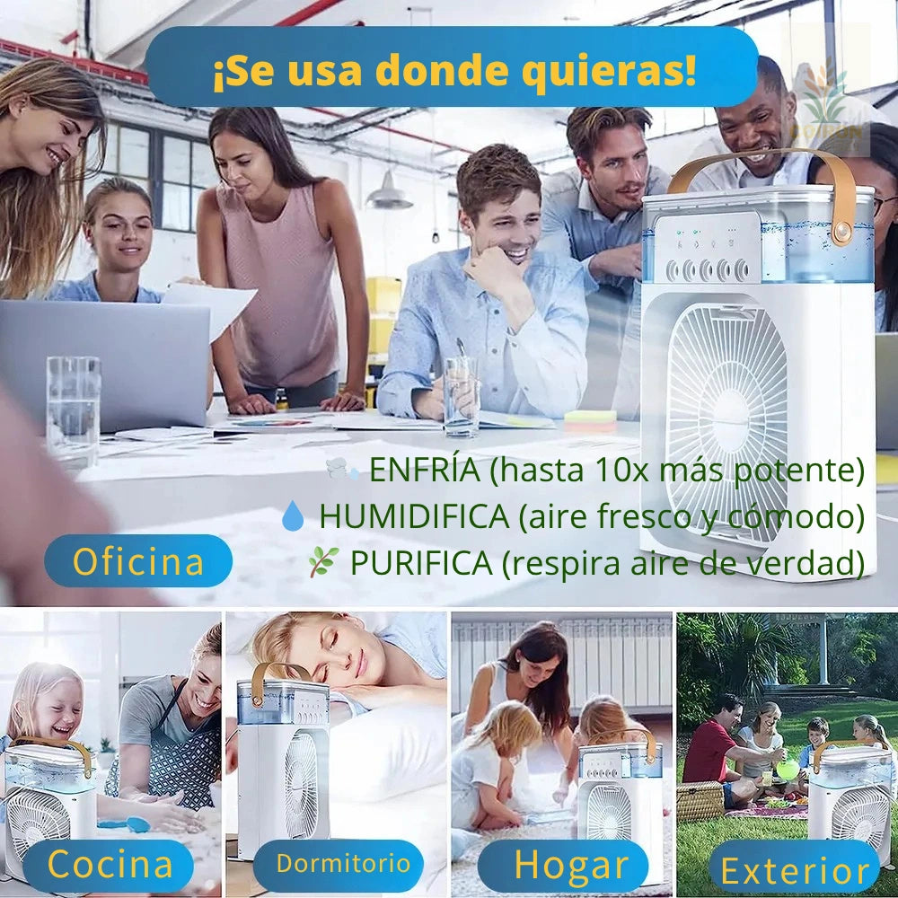 Mini Aire Acondicionado Humidificador