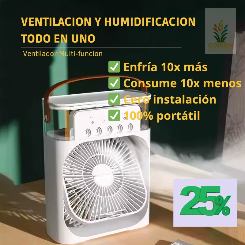 Mini Aire Acondicionado Humidificador